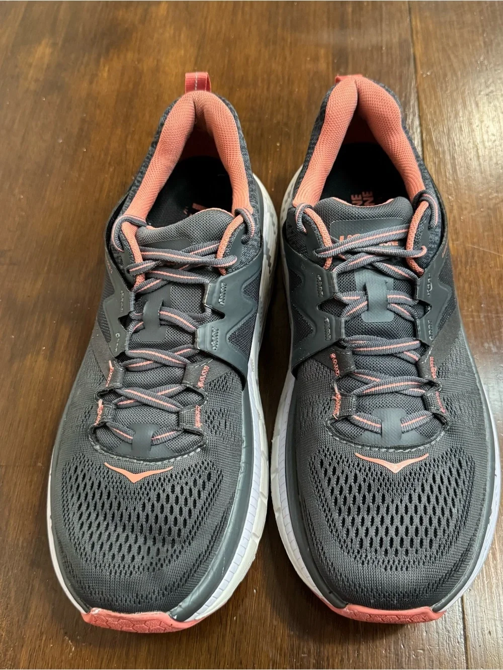 Hoka One One Womens Gaviota 2 1099630 DSLN Gray Running Shoes Sneakers Size 11 - Picture 2 of 12